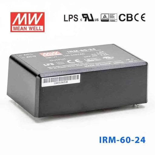 IRM-60-24 MEAN WELL Power Supply | HTD Electronics