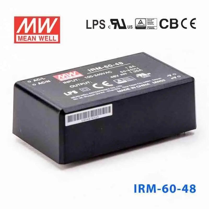 IRM-60-48 MEAN WELL Power Supply | HTD Electronics