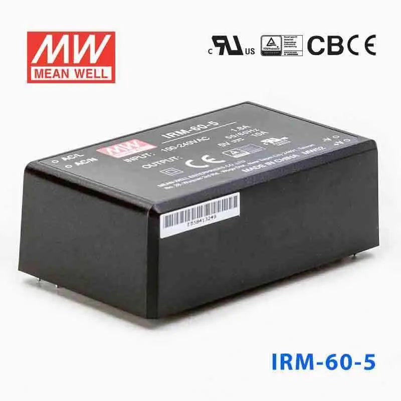 IRM-60-5 MEAN WELL Power Supply | HTD Electronics