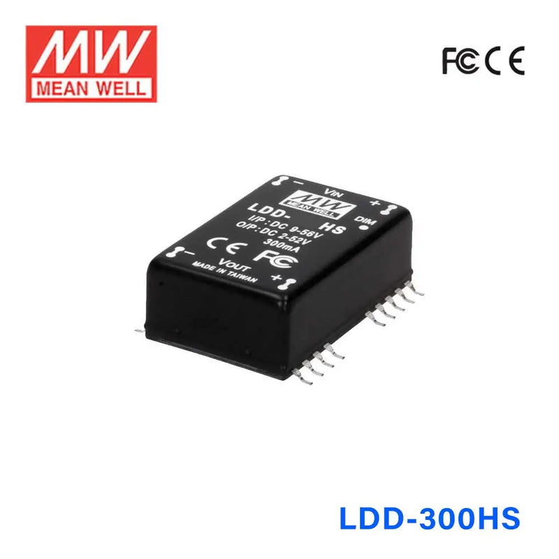 LDD-300HS MEAN WELL Power Supply | HTD Electronics