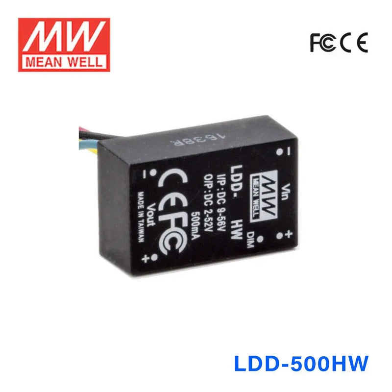 LDD-500HW MEAN WELL Power Supply | HTD Electronics
