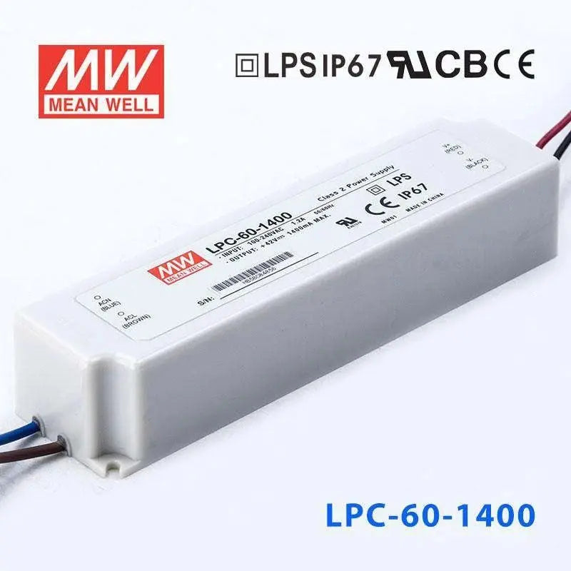 LPC-60-1400 MEAN WELL Power Supply | HTD Electronics