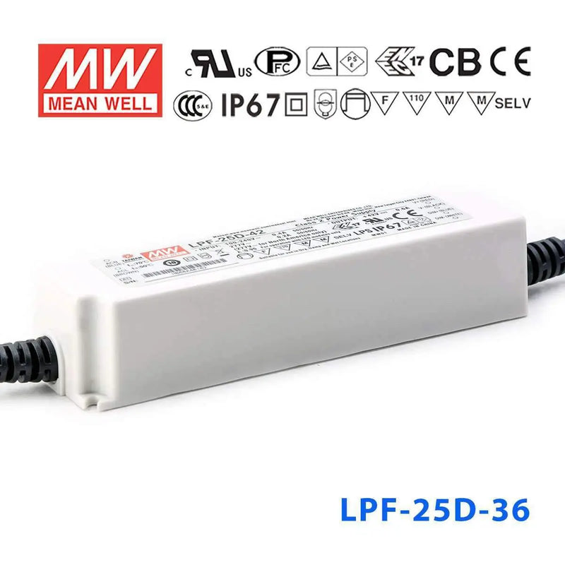 LPF-25D-36 MEAN WELL Power Supply | HTD Electronics