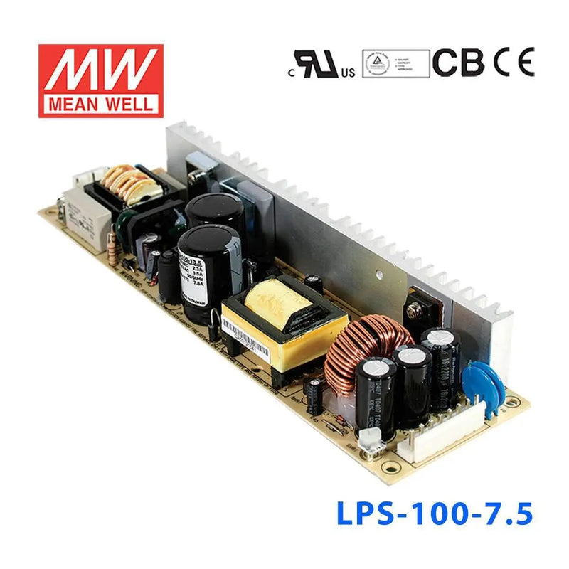 LPS-100-7.5 MEAN WELL Power Supply | HTD Electronics