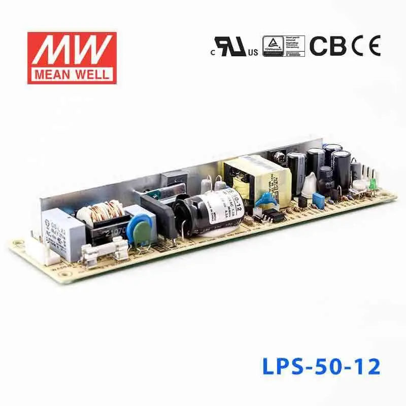LPS-50-12 MEAN WELL Power Supply | HTD Electronics