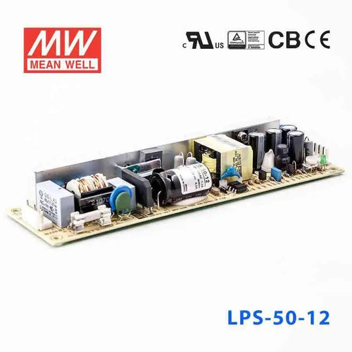 LPS-50-12 MEAN WELL Power Supply | HTD Electronics