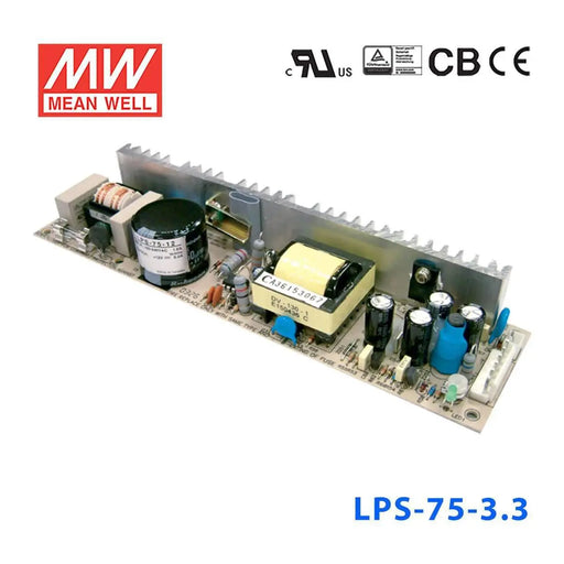 LPS-75-3.3 MEAN WELL Power Supply | HTD Electronics