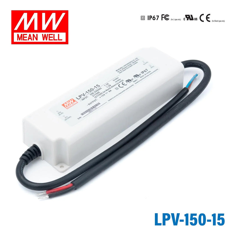 LPV-150-15 MEAN WELL Power Supply | HTD Electronics