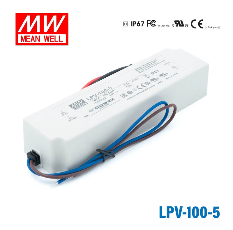 LPV-100-5 MEAN WELL Power Supply | HTD Electronics