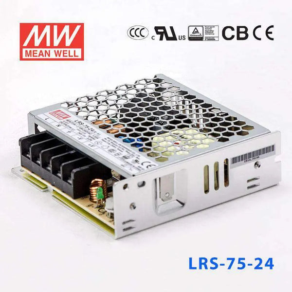 LRS-75-24 MEAN WELL Power Supply | HTD Electronics
