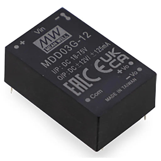 MDD03F-15 MEAN WELL Power Supply | HTD Electronics