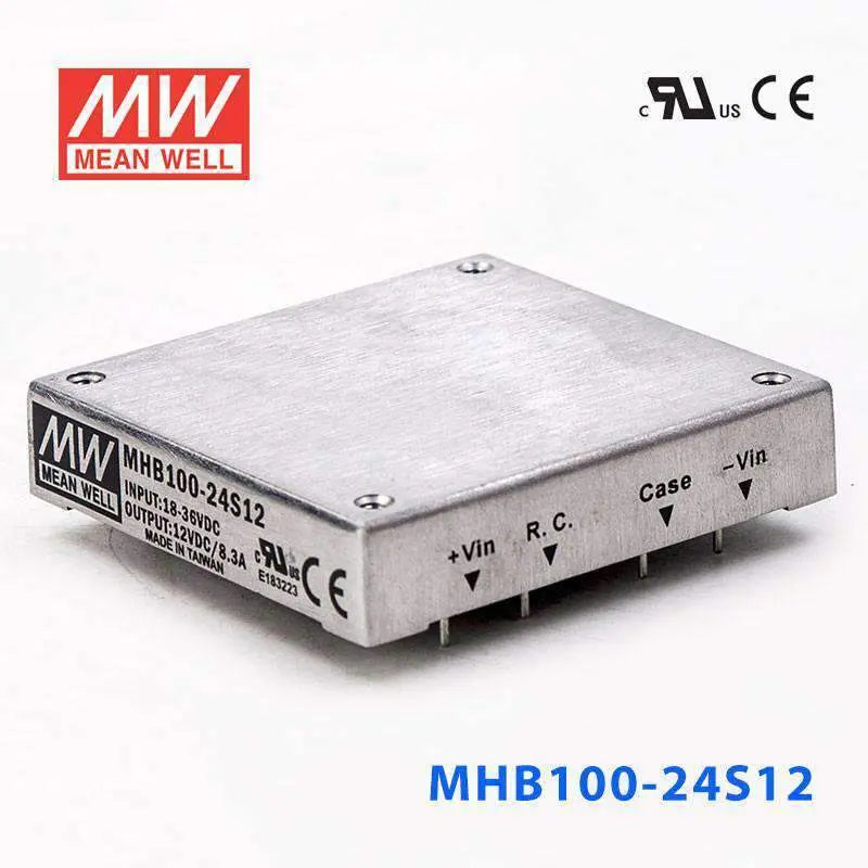 MHB100-24S12 MEAN WELL Power Supply | HTD Electronics