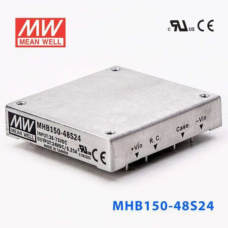 MHB150-48S24 MEAN WELL Power Supply | HTD Electronics