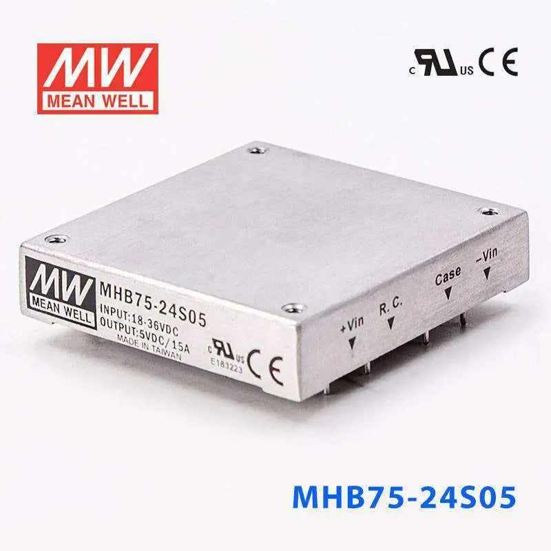 MHB75-24S05 MEAN WELL Power Supply | HTD Electronics