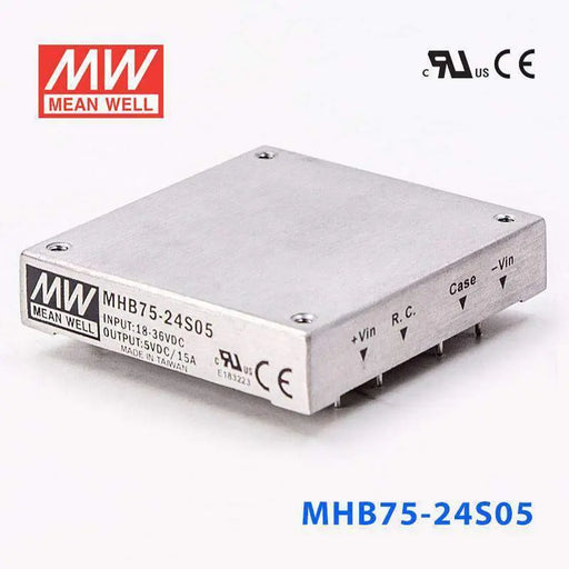 MHB75-24S05 MEAN WELL Power Supply | HTD Electronics