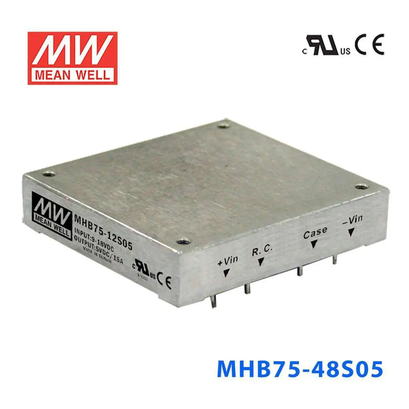 MHB75-48S05 MEAN WELL Power Supply | HTD Electronics