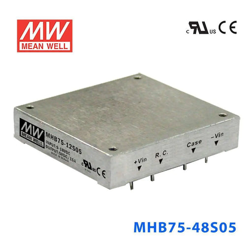 MHB75-48S05 MEAN WELL Power Supply | HTD Electronics