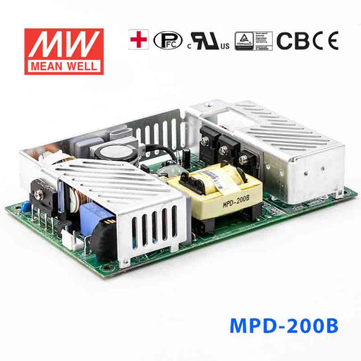 MPD-200B MEAN WELL Power Supply | HTD Electronics