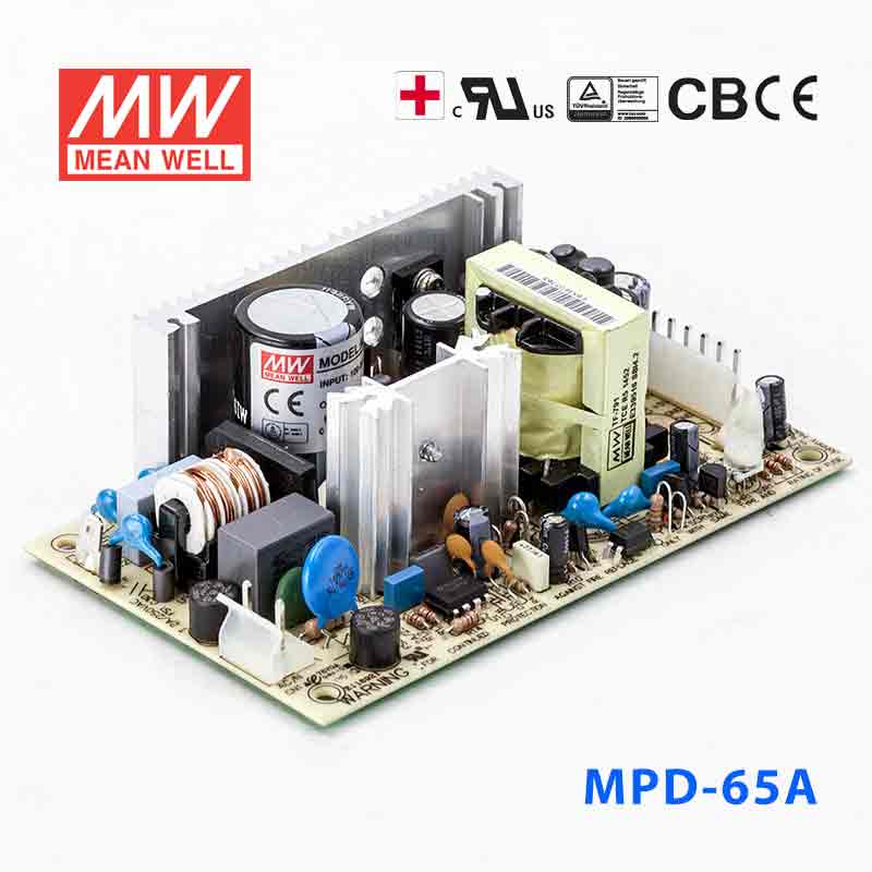 MPD-65A MEAN WELL Power Supply | HTD Electronics