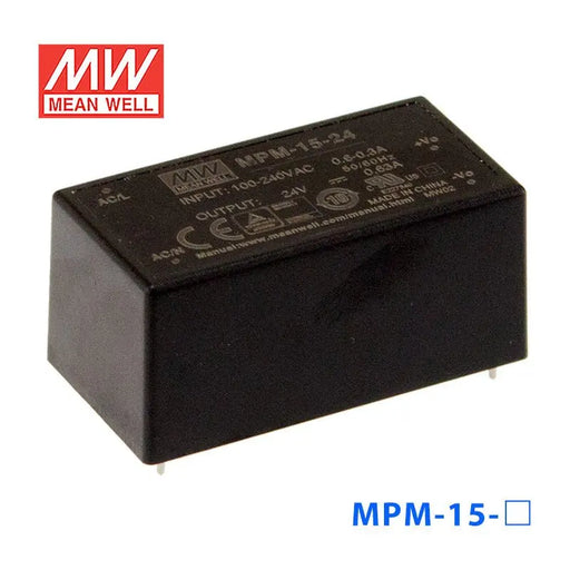 MPM-15-12 MEAN WELL Power Supply | HTD Electronics