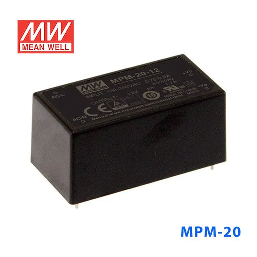 MPM-20-5 MEAN WELL Power Supply | HTD Electronics