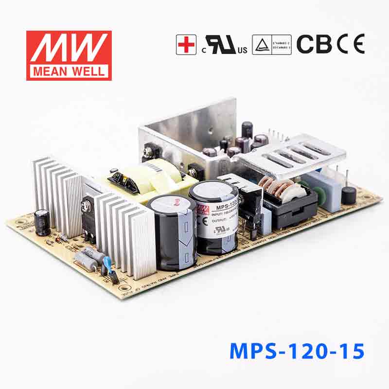 MPS-120-15 MEAN WELL Power Supply | HTD Electronics