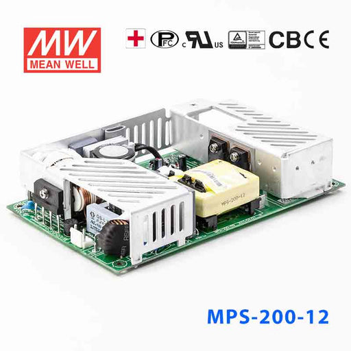 MPS-200-12 MEAN WELL Power Supply | HTD Electronics