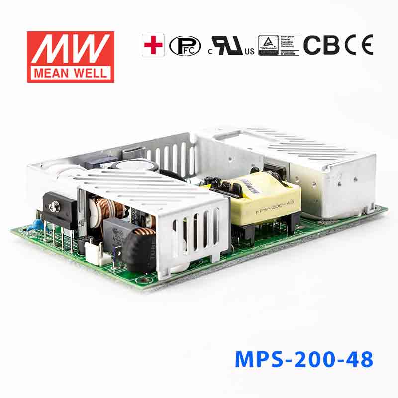 MPS-200-48 MEAN WELL Power Supply | HTD Electronics