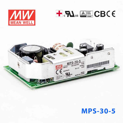 MPS-30-5 MEAN WELL Power Supply | HTD Electronics