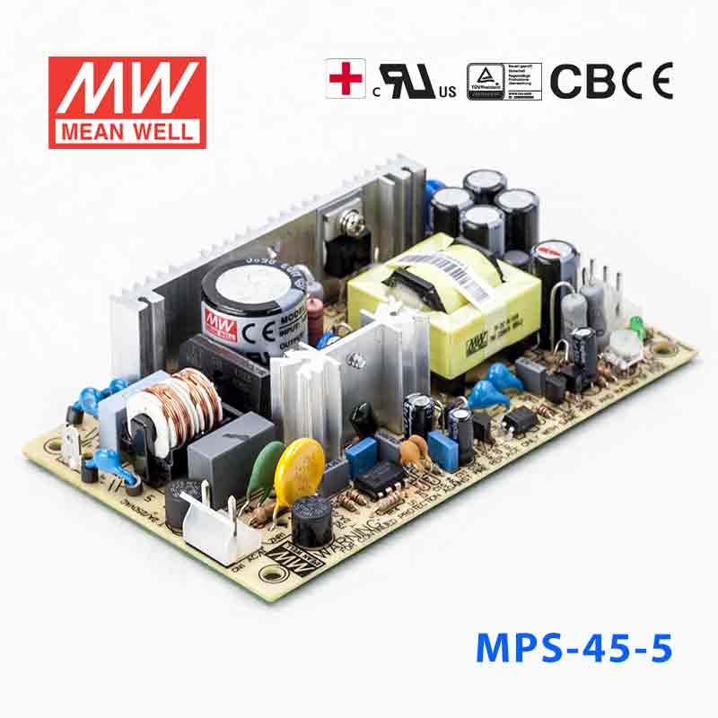 MPS-45-13.5 MEAN WELL Power Supply | HTD Electronics