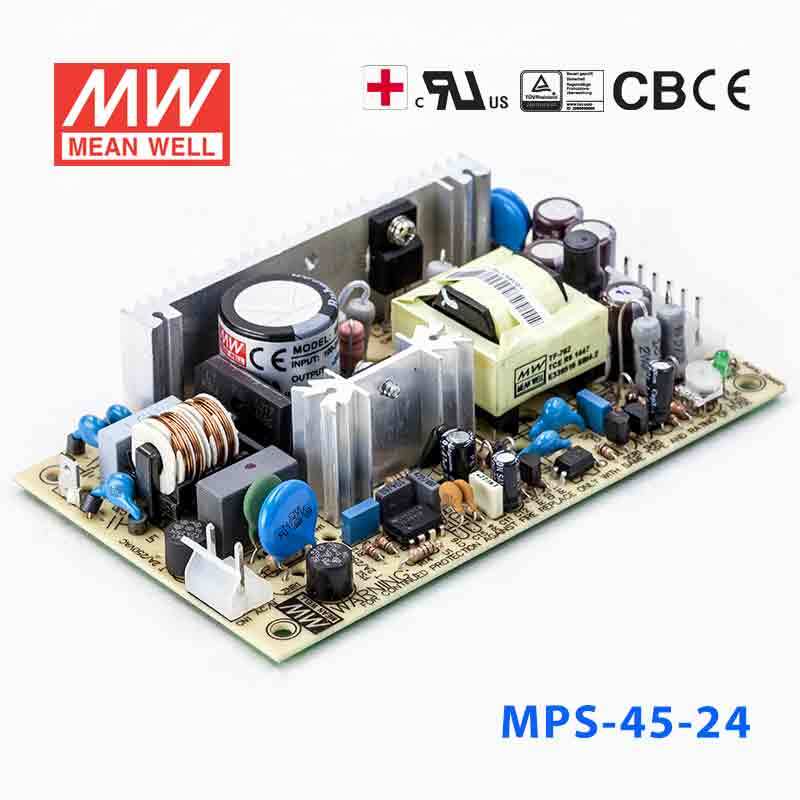 MPS-45-24 MEAN WELL Power Supply | HTD Electronics