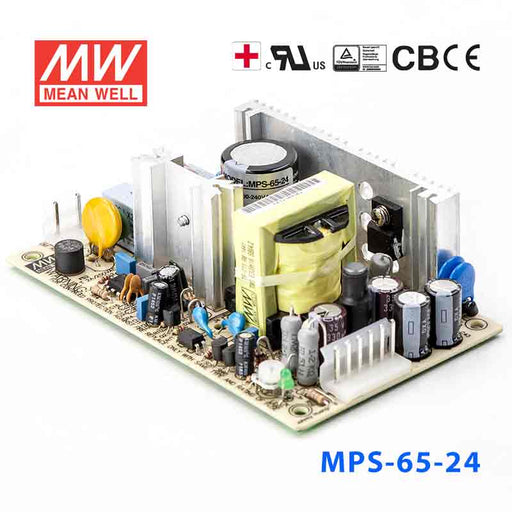 MPS-65-24 MEAN WELL Power Supply | HTD Electronics