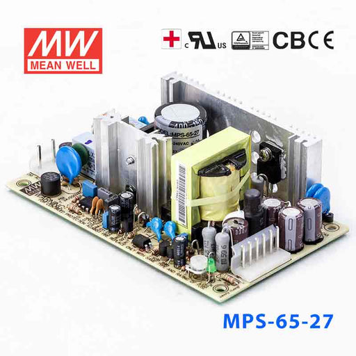 MPS-65-27 MEAN WELL Power Supply | HTD Electronics