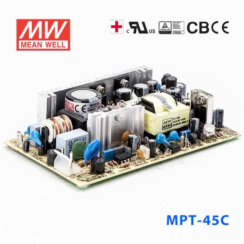 MPT-45C MEAN WELL Power Supply | HTD Electronics