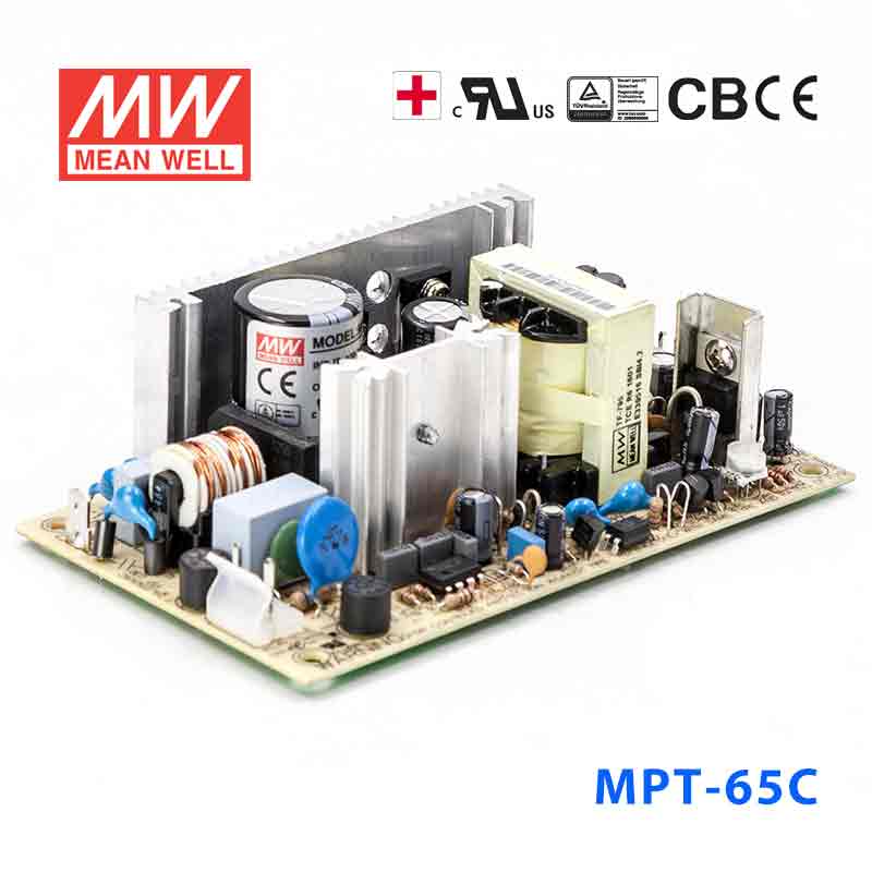 MPT-65C MEAN WELL Power Supply | HTD Electronics