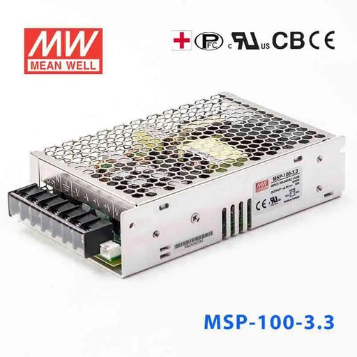 MSP-100-3.3 MEAN WELL Power Supply | HTD Electronics