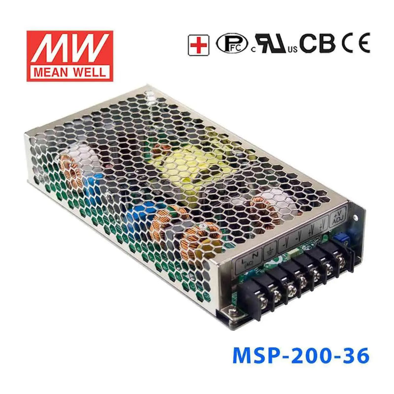 MSP-200-36 MEAN WELL Power Supply | HTD Electronics