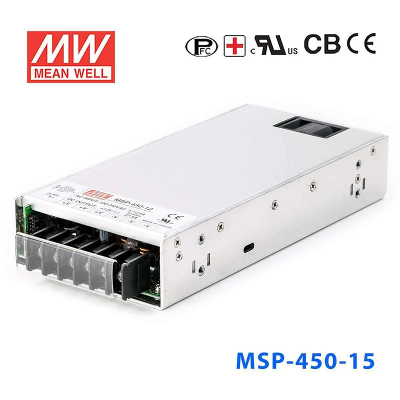 MSP-450-15 MEAN WELL Power Supply | HTD Electronics