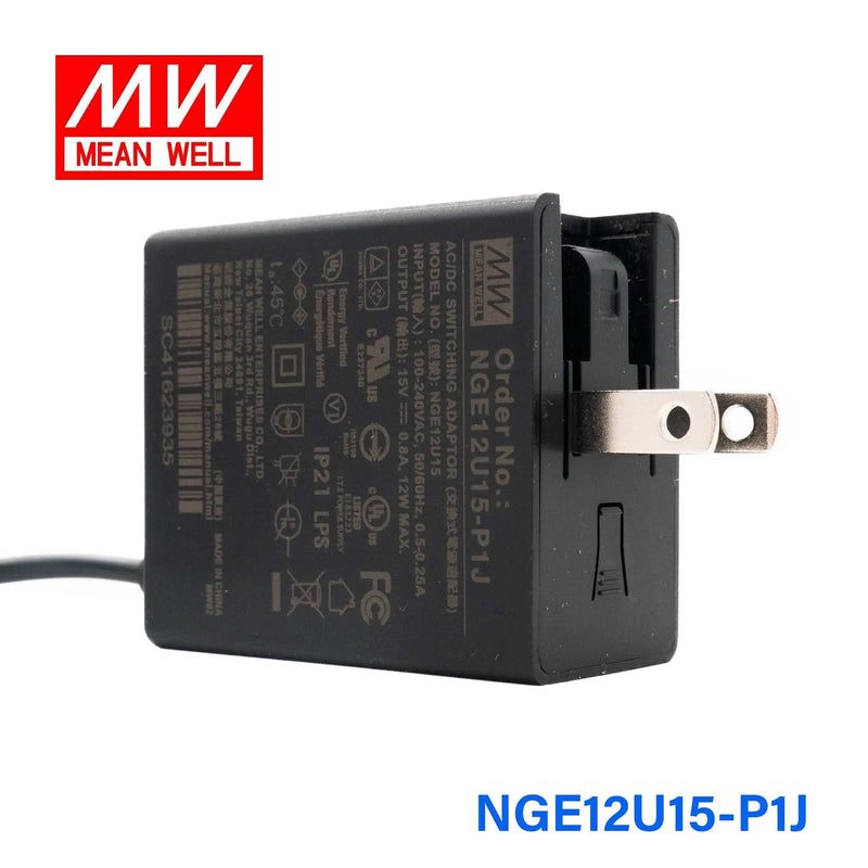 NGE12U15-P1J MEAN WELL Power Supply | HTD Electronics