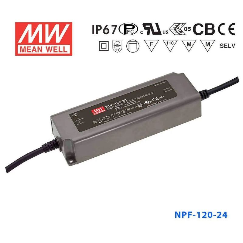 NPF-120-24 MEAN WELL Power Supply | HTD Electronics