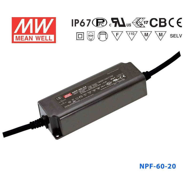 NPF-60-20 MEAN WELL Power Supply | HTD Electronics