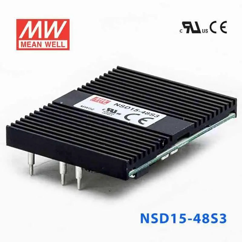 NSD15-48S3 MEAN WELL Power Supply | HTD Electronics