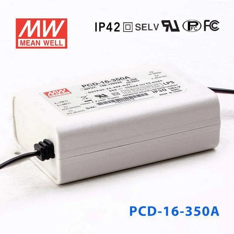 PCD-16-350A MEAN WELL Power Supply | HTD Electronics