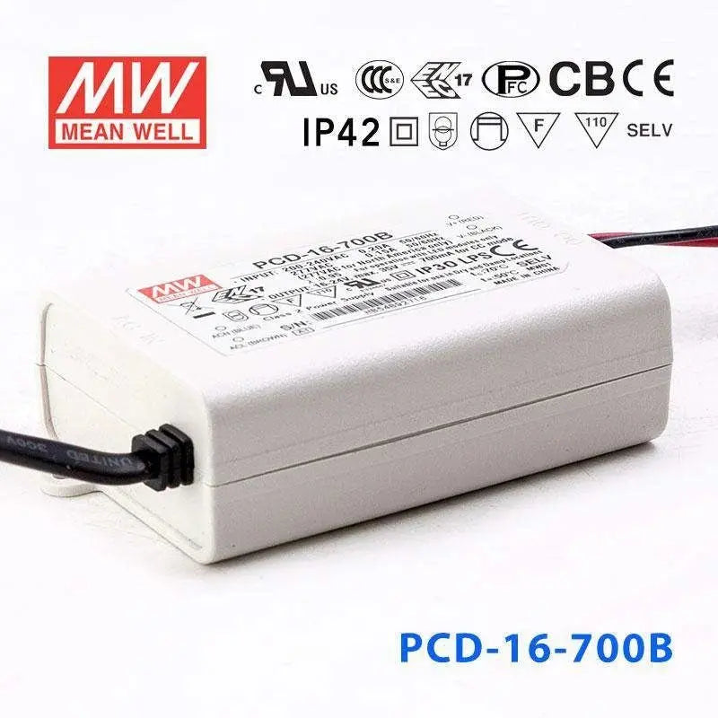 PCD-16-700B MEAN WELL Power Supply | HTD Electronics
