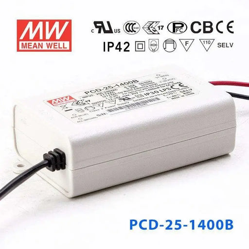 PCD-25-1400B MEAN WELL Power Supply | HTD Electronics