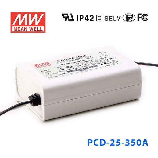 PCD-25-350A MEAN WELL Power Supply | HTD Electronics