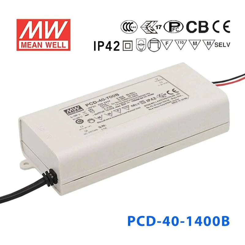 PCD-40-1400B MEAN WELL Power Supply | HTD Electronics