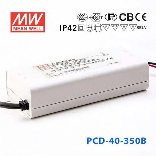 PCD-40-350B MEAN WELL Power Supply | HTD Electronics
