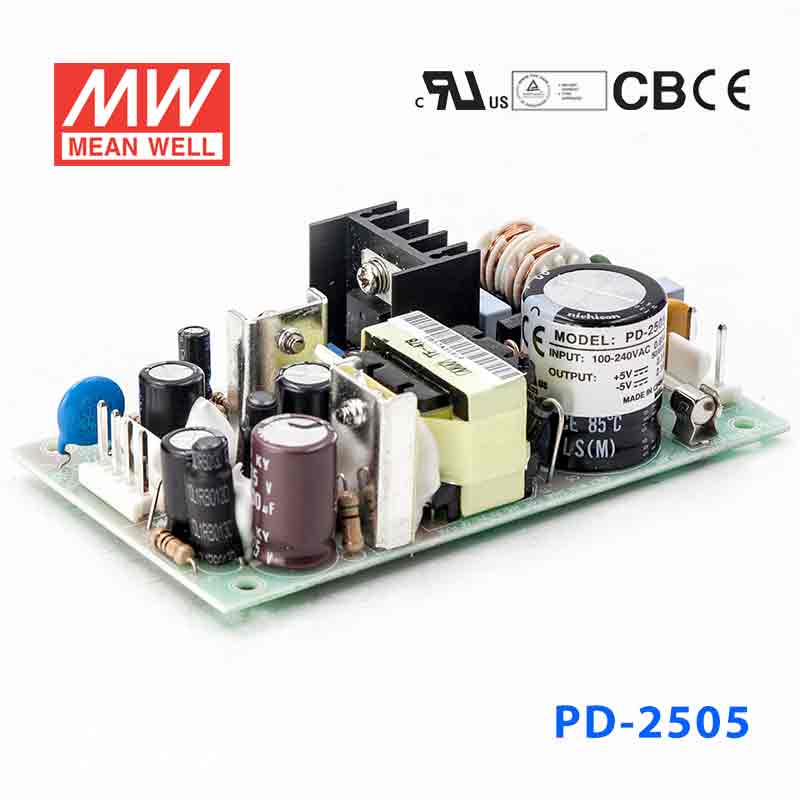 PD-2505 MEAN WELL Power Supply | HTD Electronics