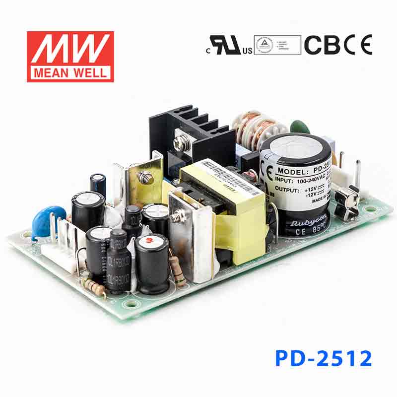 PD-2512 MEAN WELL Power Supply | HTD Electronics
